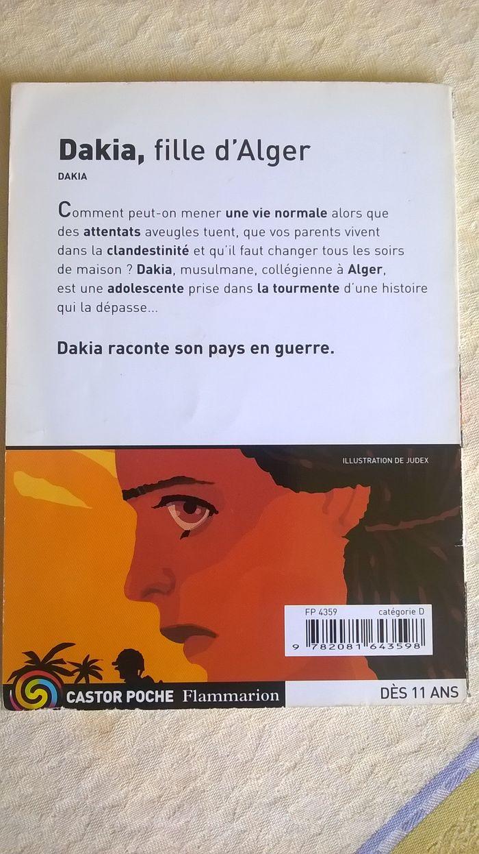 Livre "Dakia fille d'Alger" - photo numéro 2