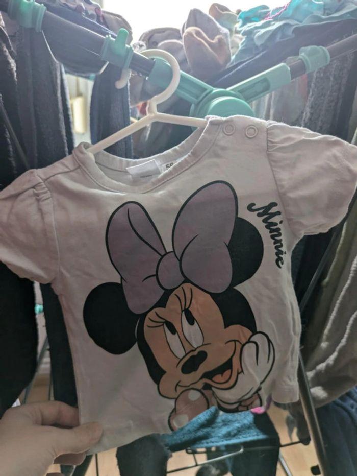 tee shirt bébé minnie - photo numéro 1