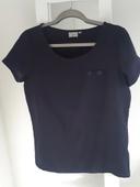 Blouse bleu nuit T. S/M