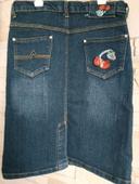 Jupe cerises en jean bleue 12 ans ou xxs Shialy