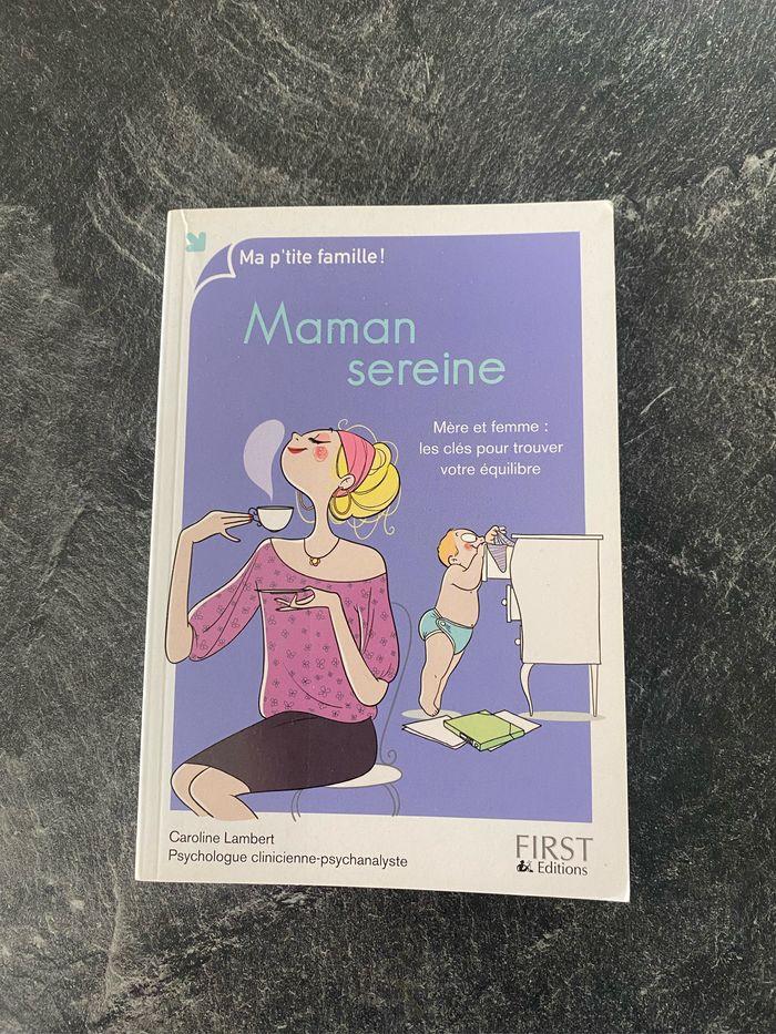 Livre - maman sereine de Caroline Lambert - photo numéro 1