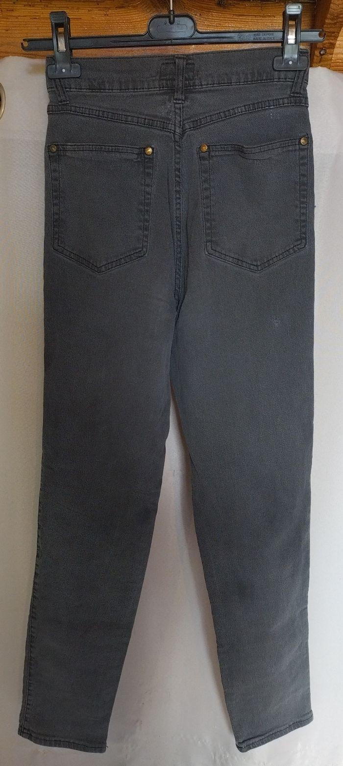 Jeans gris anthracite 34 - photo numéro 3