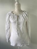 Blouse blanche manches longues