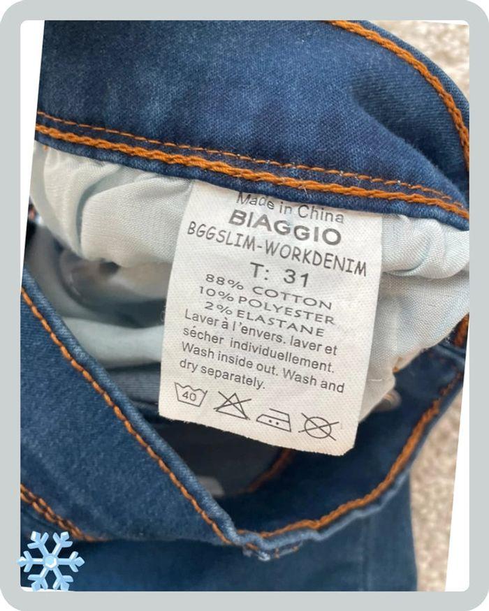 Jeans femme Biaggio taille 31 - photo numéro 10