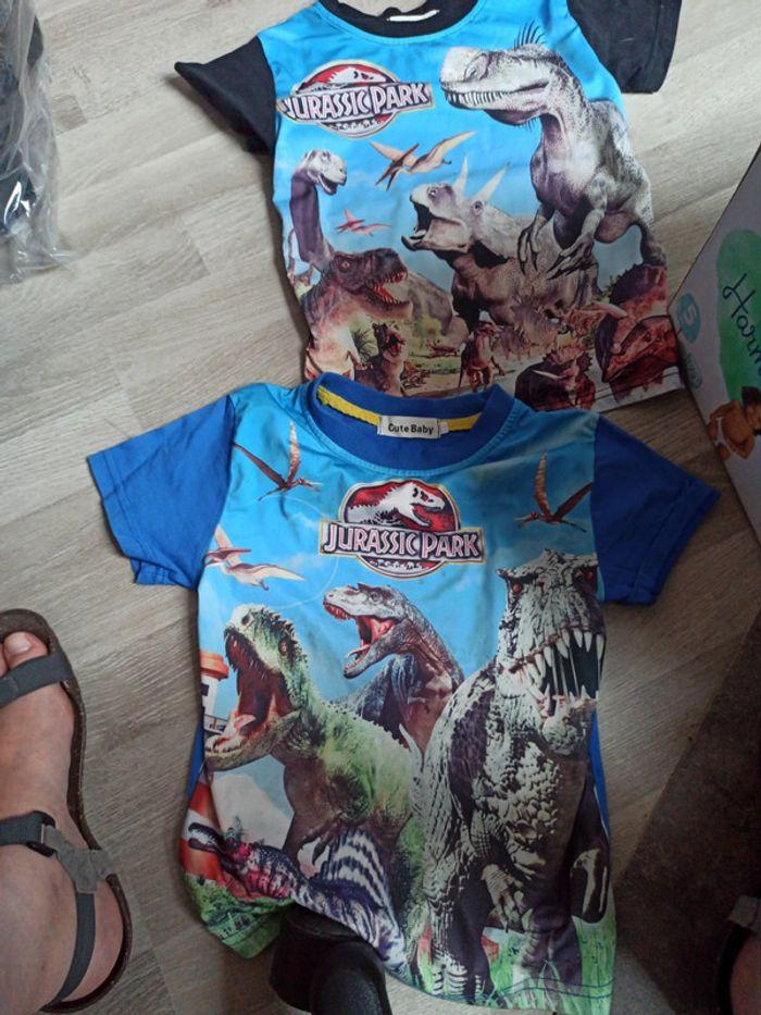 T shirt dinosaures jurassic park - photo numéro 1