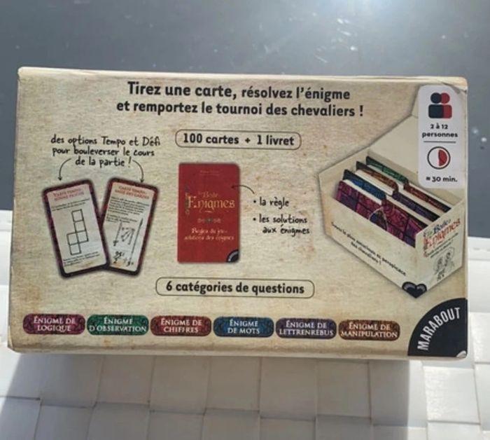 Jeux la Boîte à énigmes - photo numéro 2