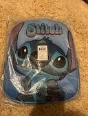 Sac à dos 3D stitch enfant bleu neuf