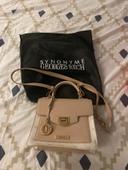 Petit sac Georges rech rose pale et beige