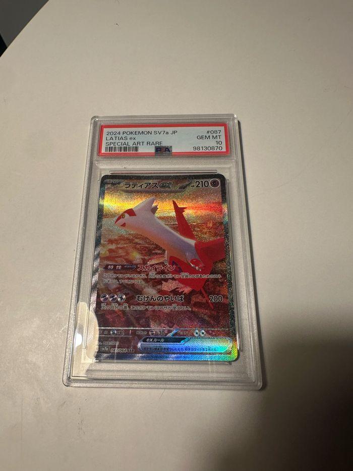 Latias SAR Jap PSA 10 - photo numéro 1