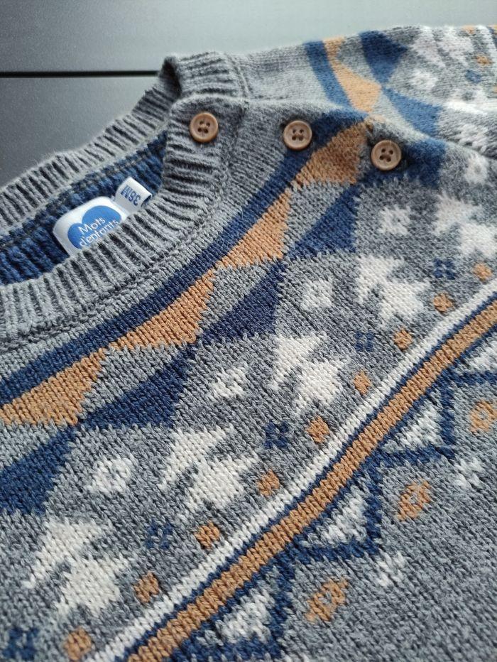 Pull d'hiver façon tricot - photo numéro 3