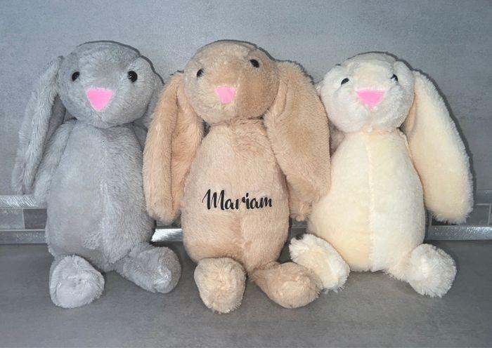 Peluche lapin personnalisée - photo numéro 2