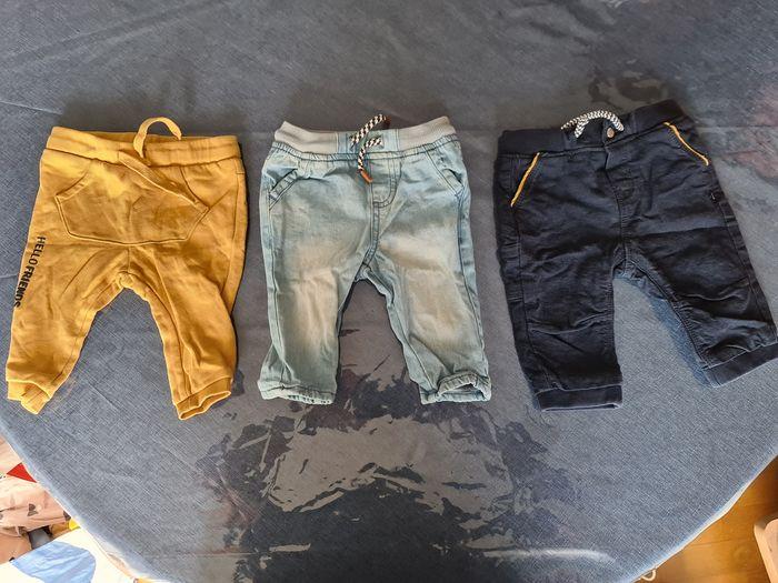 Lot de 3 pantalons garçons 6 mois