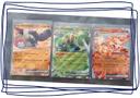 Lot de 3 cartes Pokémon Ex