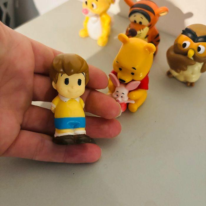 Lot figurine Winnie l’ourson porcinet ours jaune Christophe - photo numéro 4