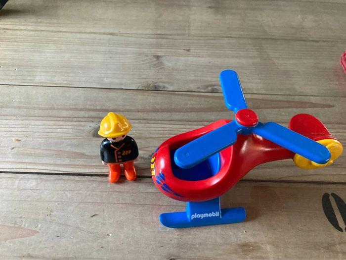 Hélicoptère playmobil 1 2 3 - photo numéro 1