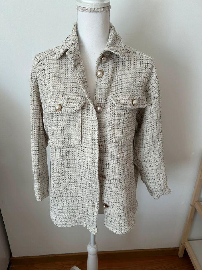 Veste beige shein - photo numéro 1