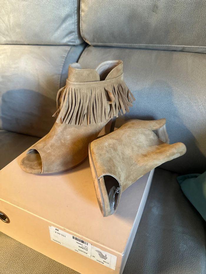 Bottines camel - photo numéro 2