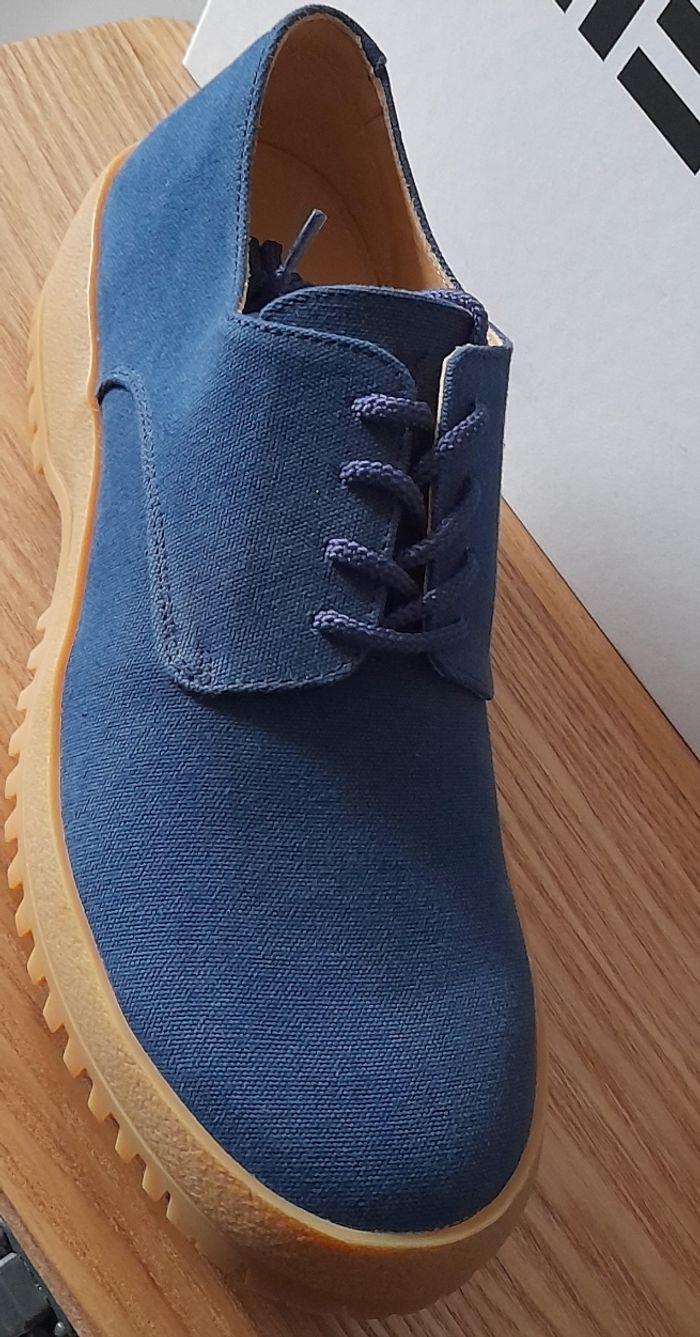 Kenzo Trek Derbies bleu,neuf - photo numéro 7