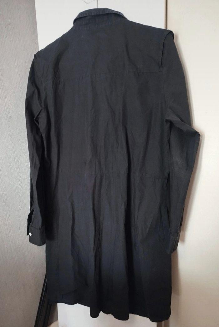 Chemise longue noire Kiabi T.42 - photo numéro 7