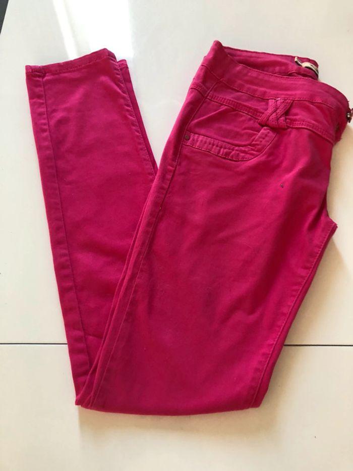 Pantalon fushia