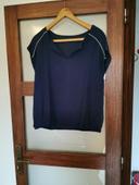 T shirt bleu marine