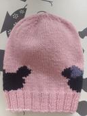 Bonnet laine souple Mickey minnie