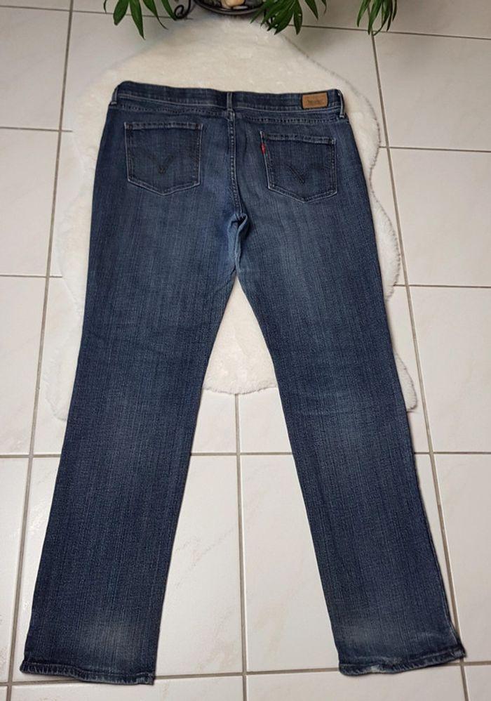 Jean Levi's 525 Perfect Waist Straight 16M Bleu - photo numéro 3