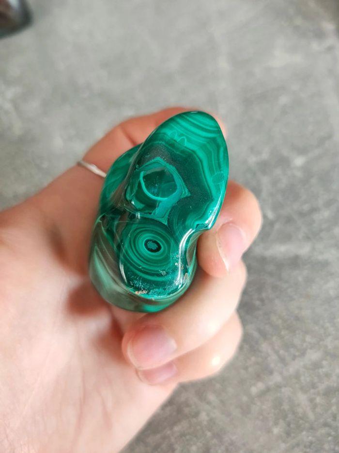 Crâne en Malachite - photo numéro 6