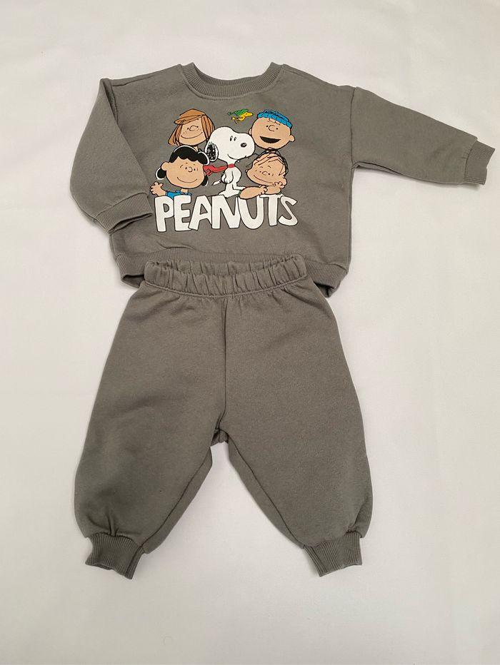 Zara Snoopy Peanuts Baby Ensemble Lot new maat 74(6-9m) - photo numéro 1