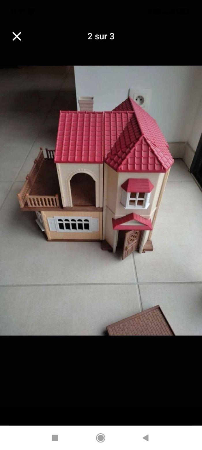 Lot sylvanian maison+crèche - photo numéro 7