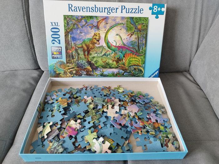 Puzzle 200 pièces XXL le royaume des dinosaures - photo numéro 2