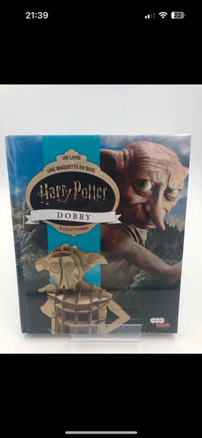 Maquette en bois 3D Harry Potter Dobby neuf - photo numéro 1