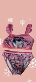 Maillot de bain fille 2 pièces Hello Kitty