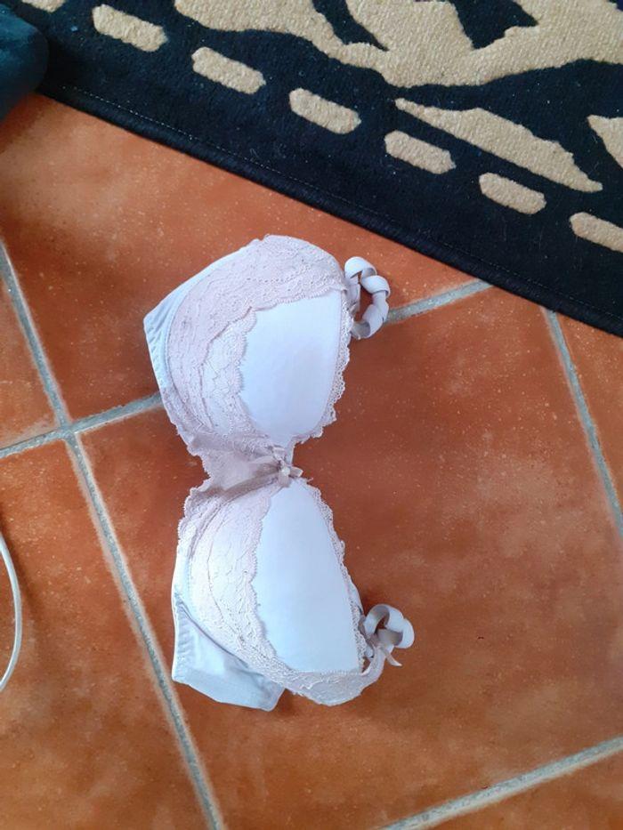 Soutien-gorge blan crème 90 B - photo numéro 2