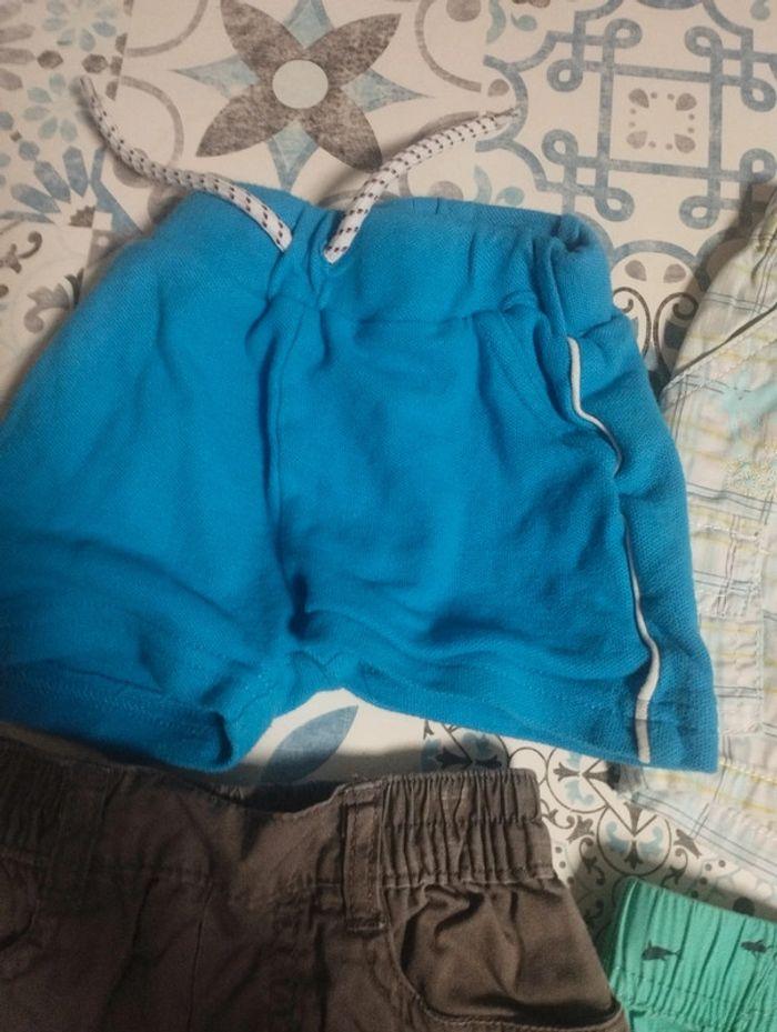 Lot de 6 shorts 6 mois garçon tbe - photo numéro 5