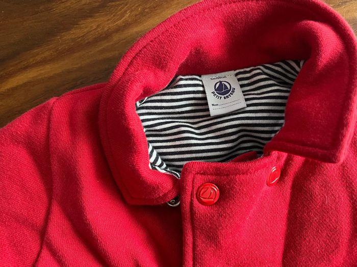 Veste rouge doublée Petit Bateau - photo numéro 4