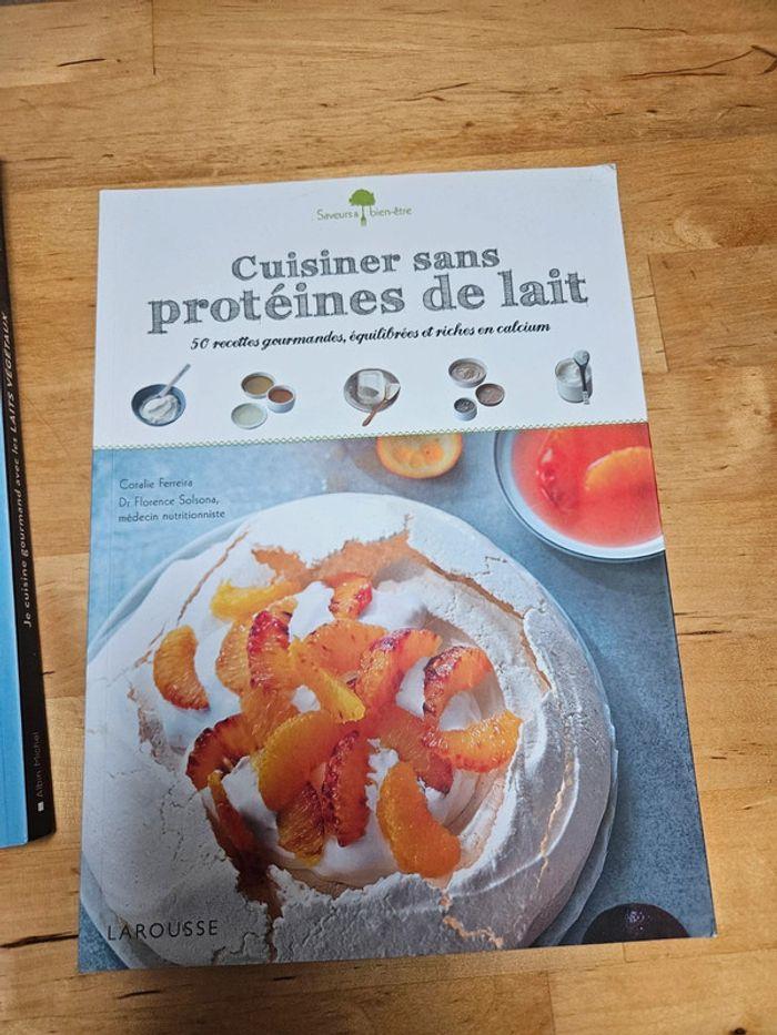 Lot de 2 livres cuisiner sans protéine de lait APLV - photo numéro 4