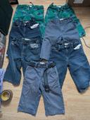 Lot de 7 short en jeans garçons 10 ans