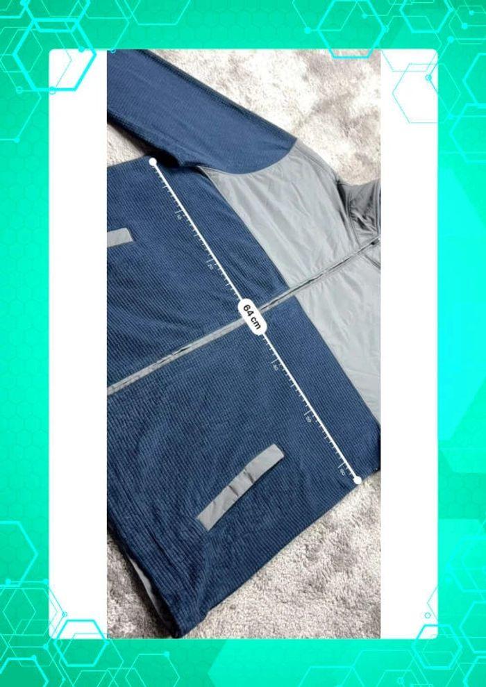 👕 Veste champion Bleu Marine et gris  Taille XL 👕 - photo numéro 4