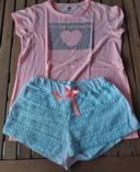 Lot t-shirt + maillot taille 12ans