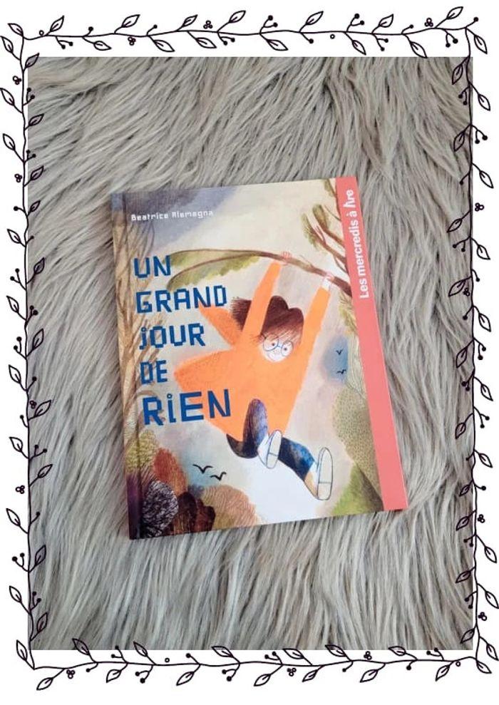 Livre Un grand jour de rien - photo numéro 1