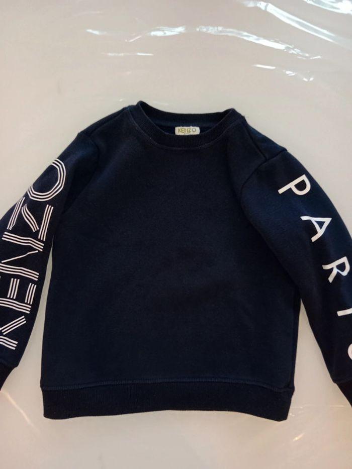 Sweat Kenzo marine 6 ans - photo numéro 2