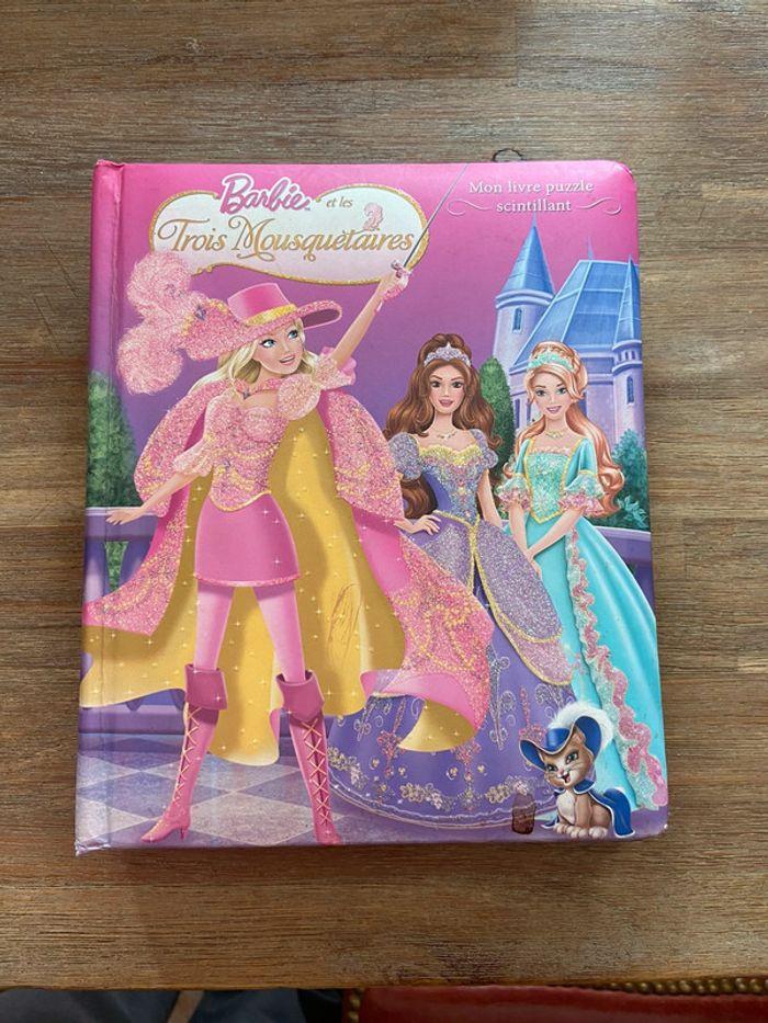 Livre puzzle barbie - photo numéro 1