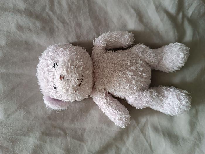 Peluche ourson blanc 15cm - photo numéro 1