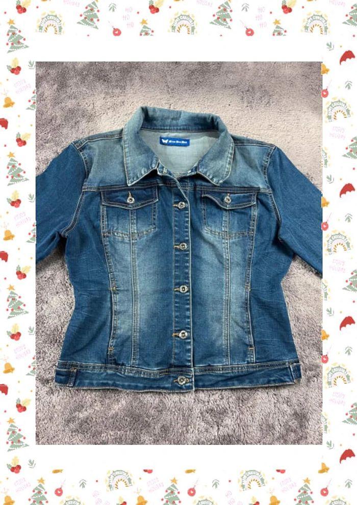 👕 Veste en Jeans vintage y2k Bleu Taille XXL 👕 - photo numéro 6