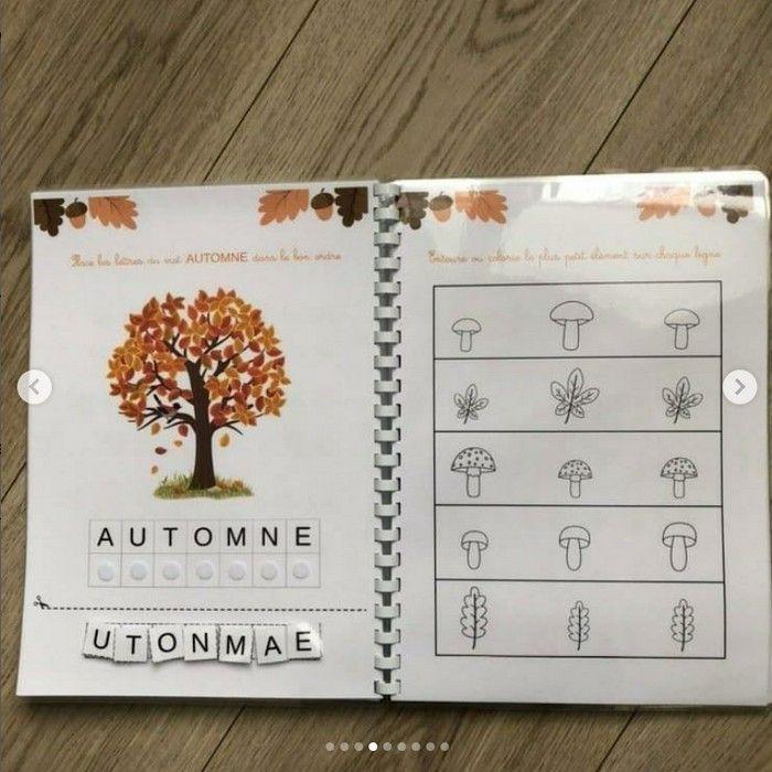 CAHIER D'ACTIVITES AUTOMNE - photo numéro 4