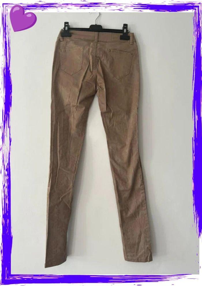 Pantalon / Jeans Marron - taille 38 - photo numéro 5