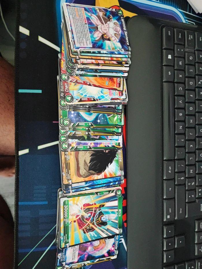 Lot de 388 cartes Dragon ball super card game en anglais - photo numéro 2