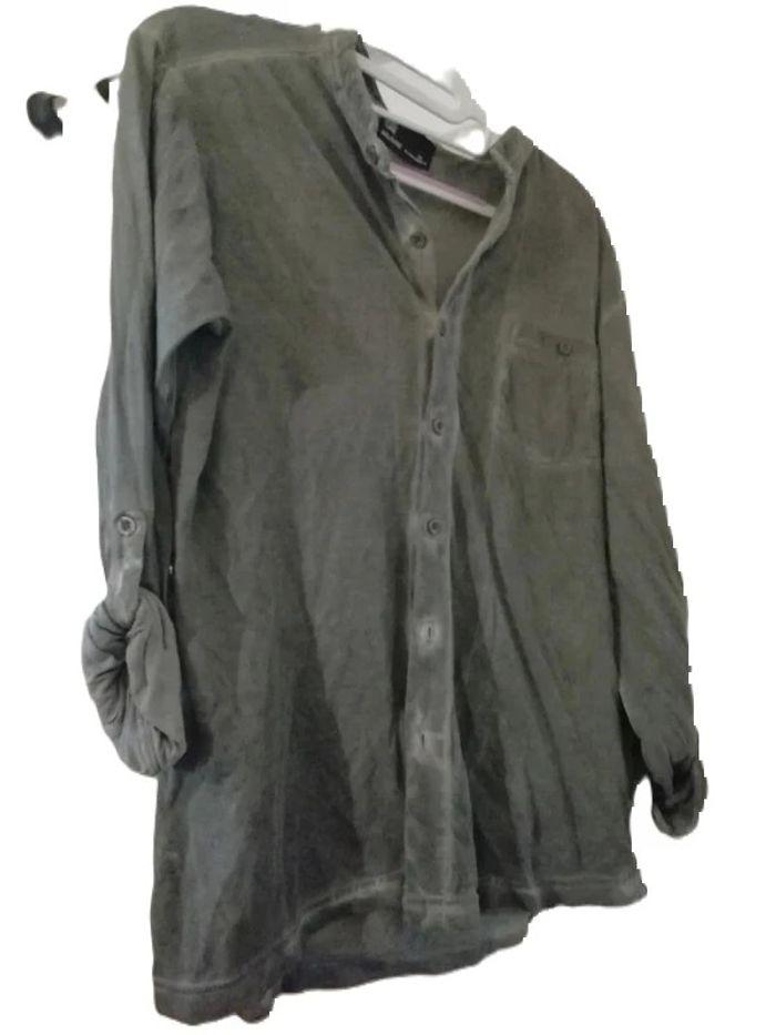 Chemise divers gris Delaveine Taille M manches longues - photo numéro 1