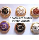 6 capsules bijoux Pierre Mignon 💎